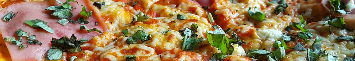 Eating Italian Pizza at Astoria Pizza & Pasta restaurant in Lynnwood, WA.